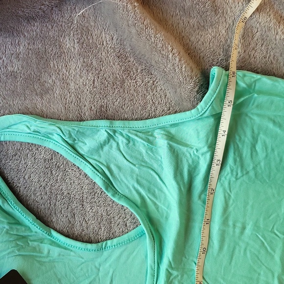 M Mint Racer Back Tank - Picture 4 of 5